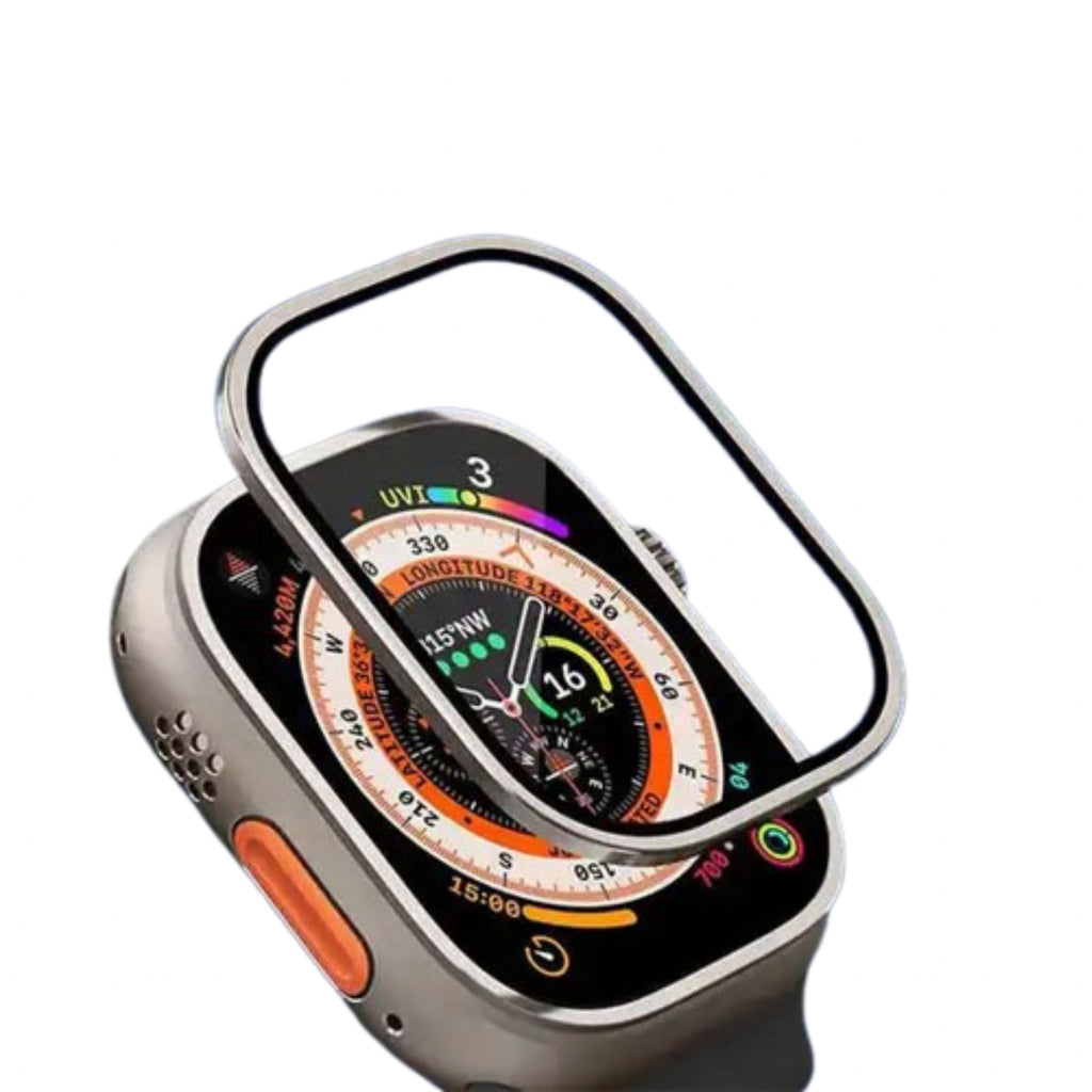 Titanium Frame Screen Protector for Apple Watch Ultra