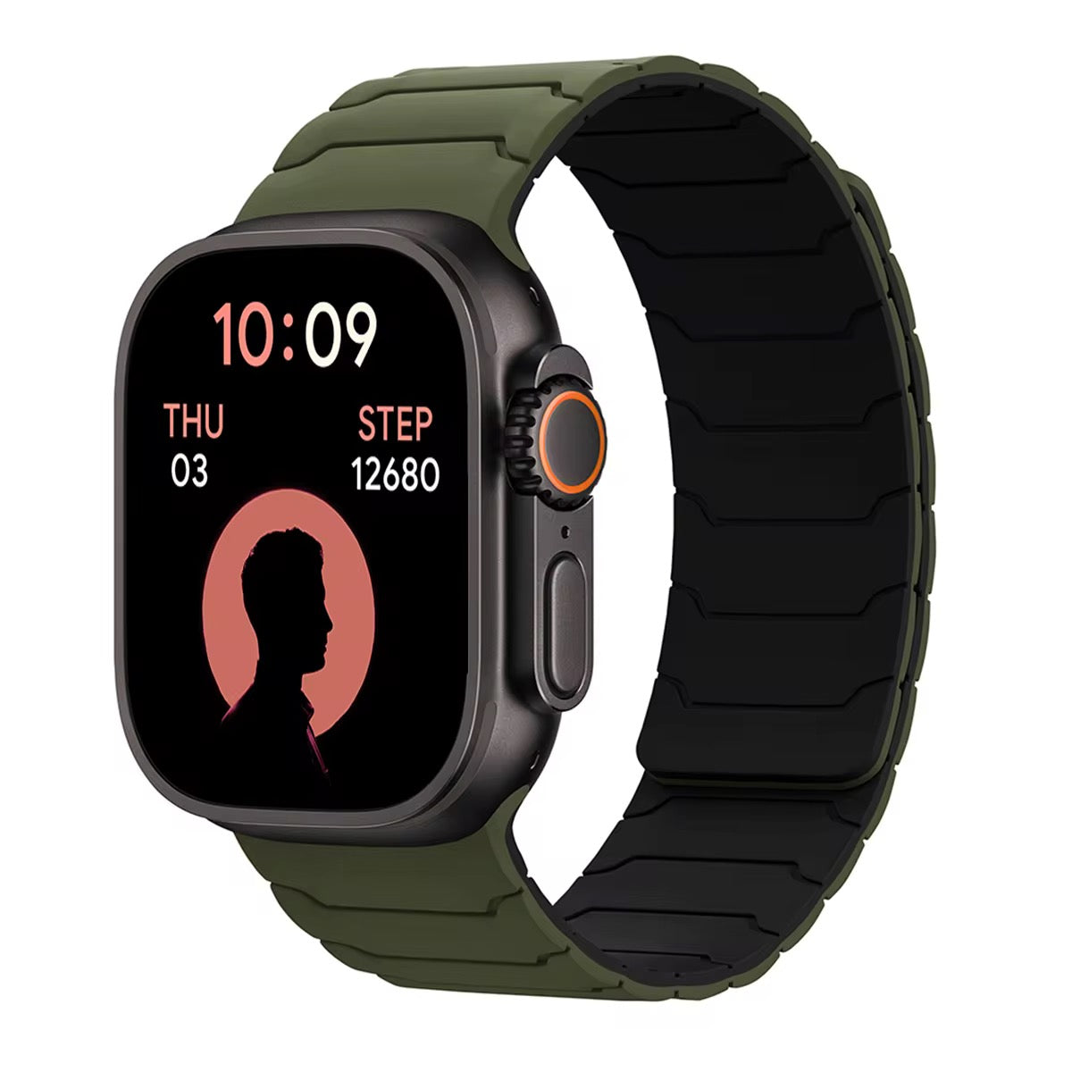 Silicone Rubber Sport Strap for Apple Watch