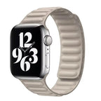 Magnetic Leather Strap for Apple Watch